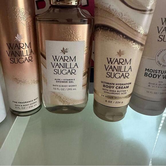 Bath & Body Works Warm Vanilla Works Set - Picture 3 of 4